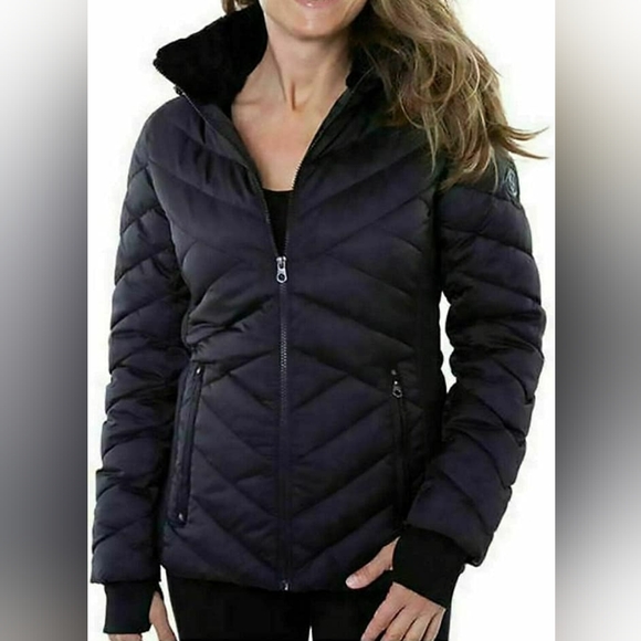Nautica Women's Water-Resistant Puffer Jacket - Picture 2 of 2